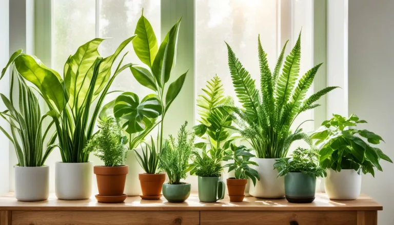 indoor plants for better air quality