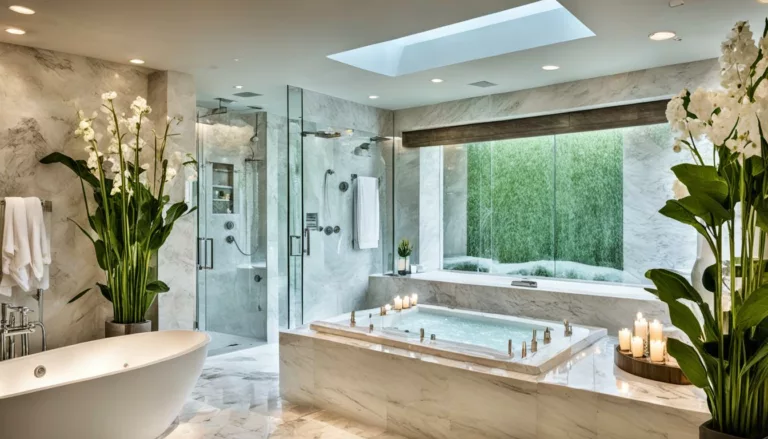 luxury spa bathroom