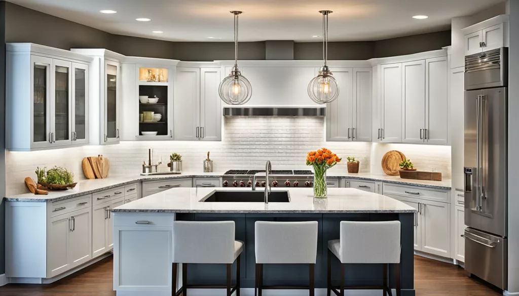 professional kitchen lighting design