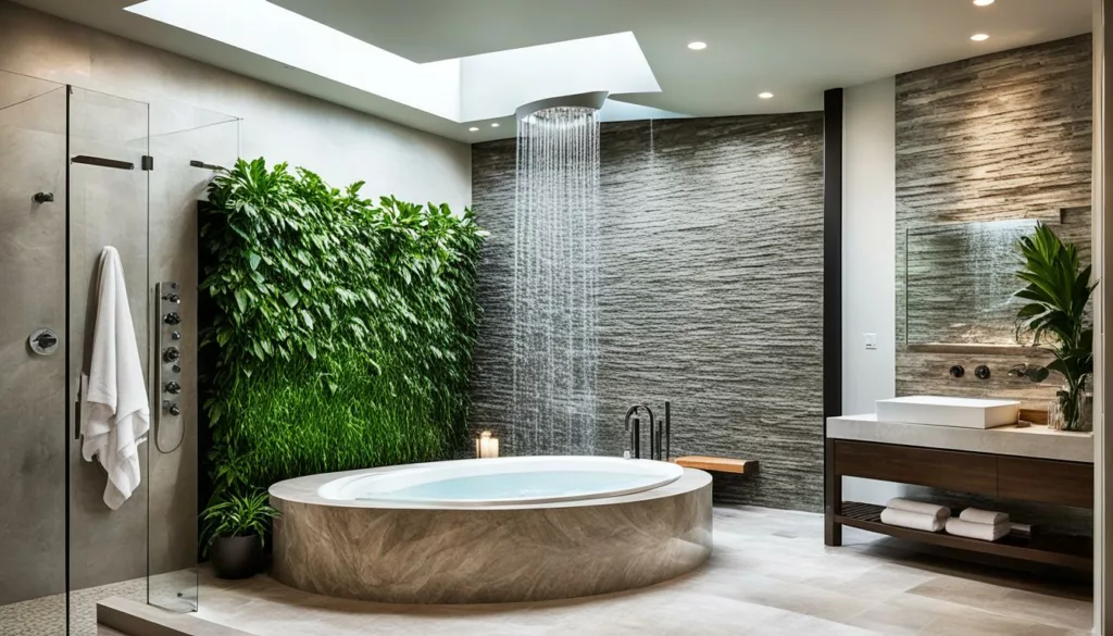 spa-like bathroom features