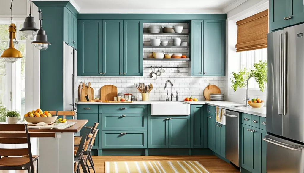 maximizing space in cramped kitchens